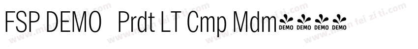 FSP DEMO   Prdt LT Cmp Mdm字体转换